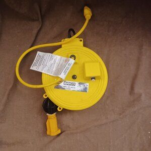 Bayco FL-700 20' Retractable Polyethylene Cord Reel Power Cord